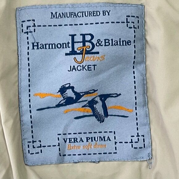 Harmont & Blaine Women's Beige Cream Puffer Down Jacket Size Small - Picture 10 of 11